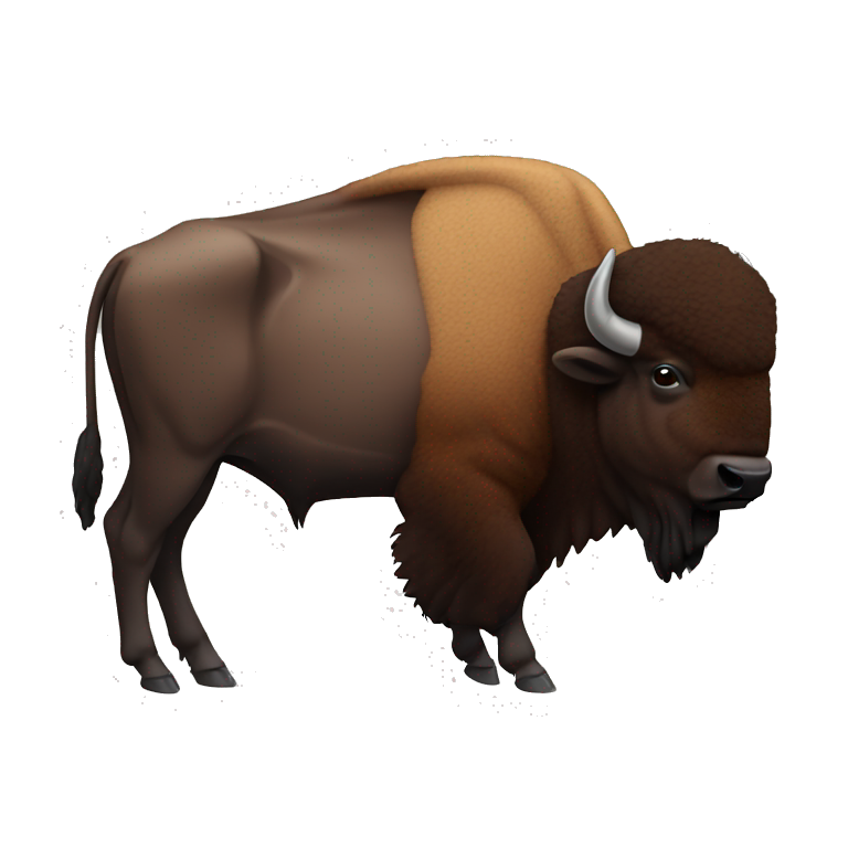 bison emoji