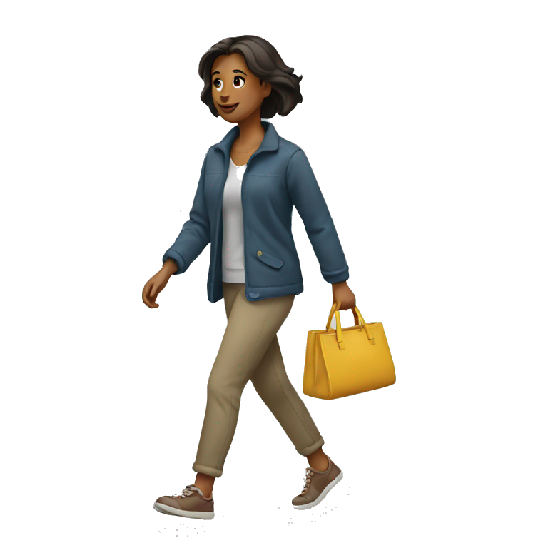 woman walking emoji