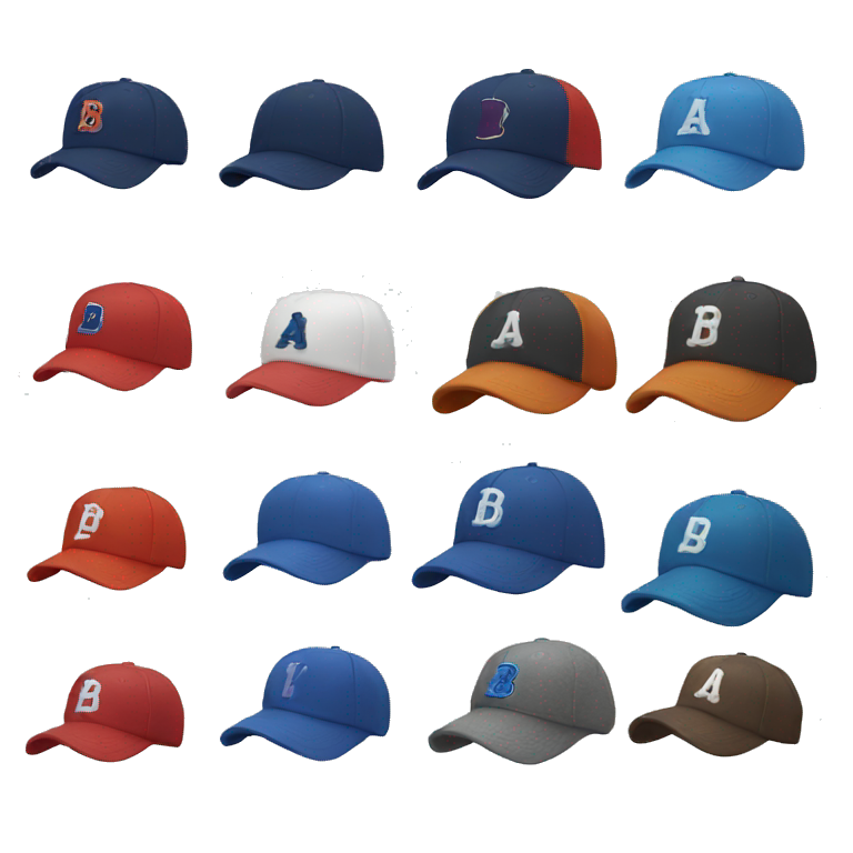 Baseball cap emoji