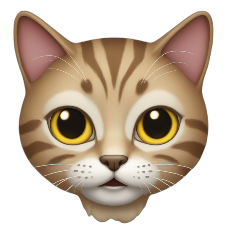 Crazy-cat emoji