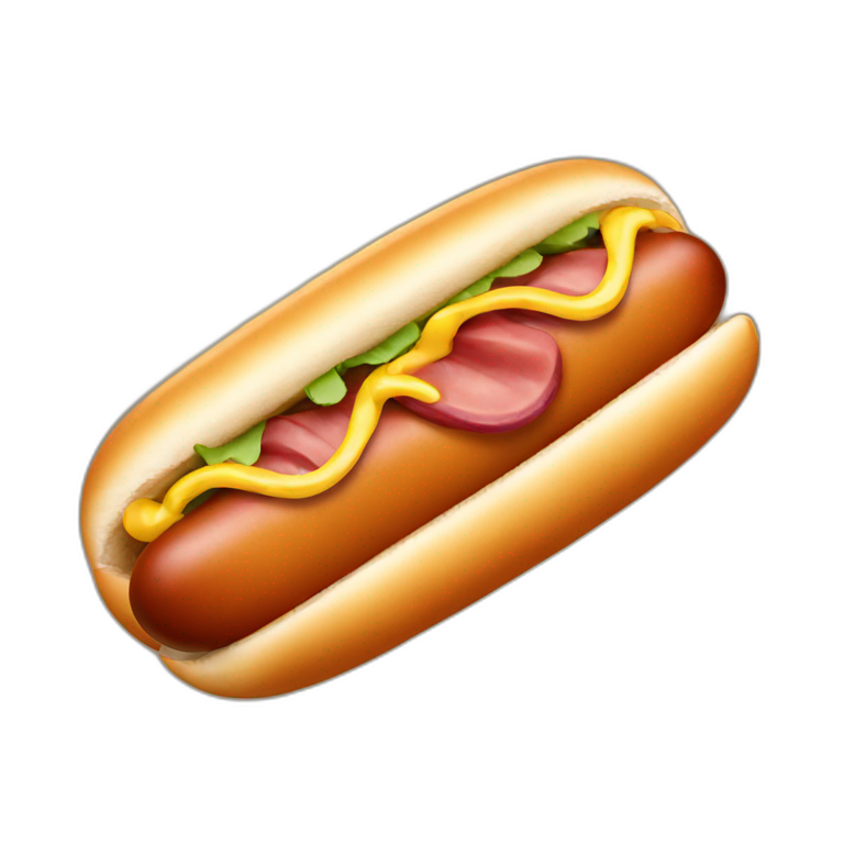 Hot Dog Dog emoji