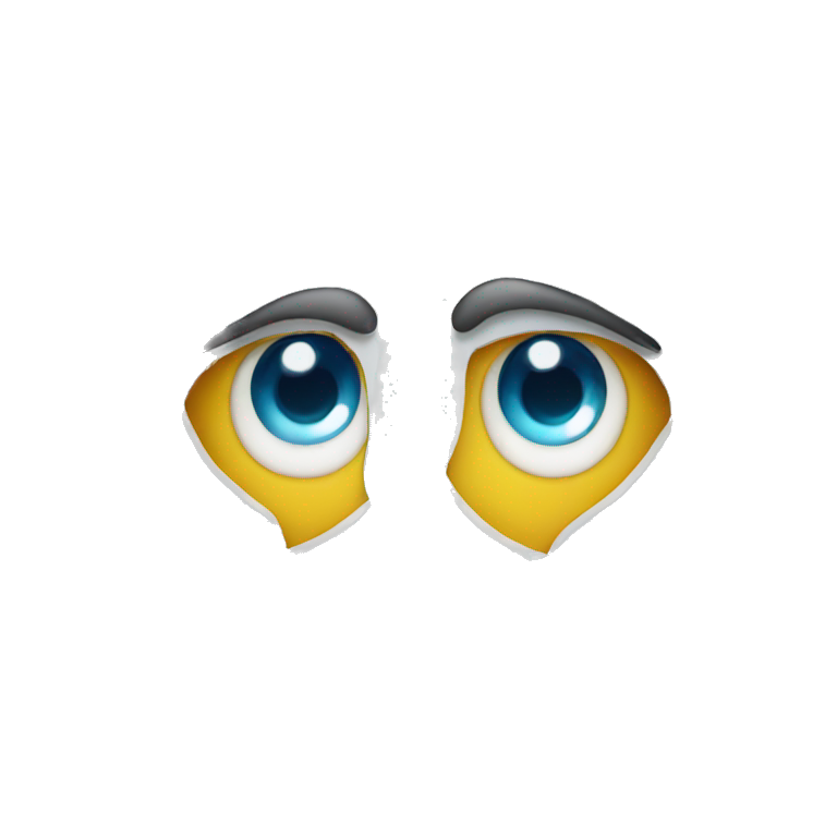 Diamond eyes emoji emoji