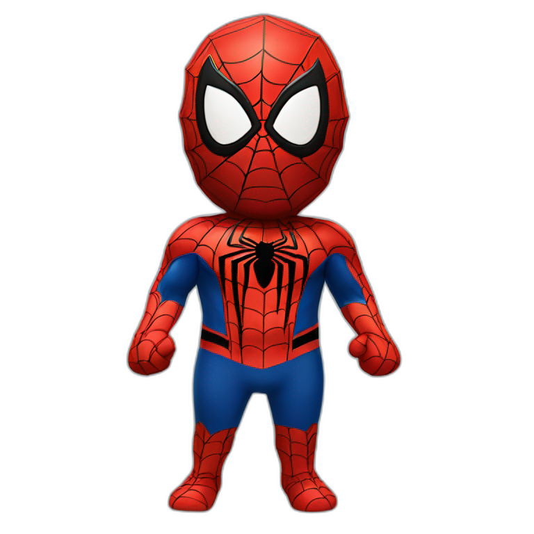 Spiderman-say-hello emoji