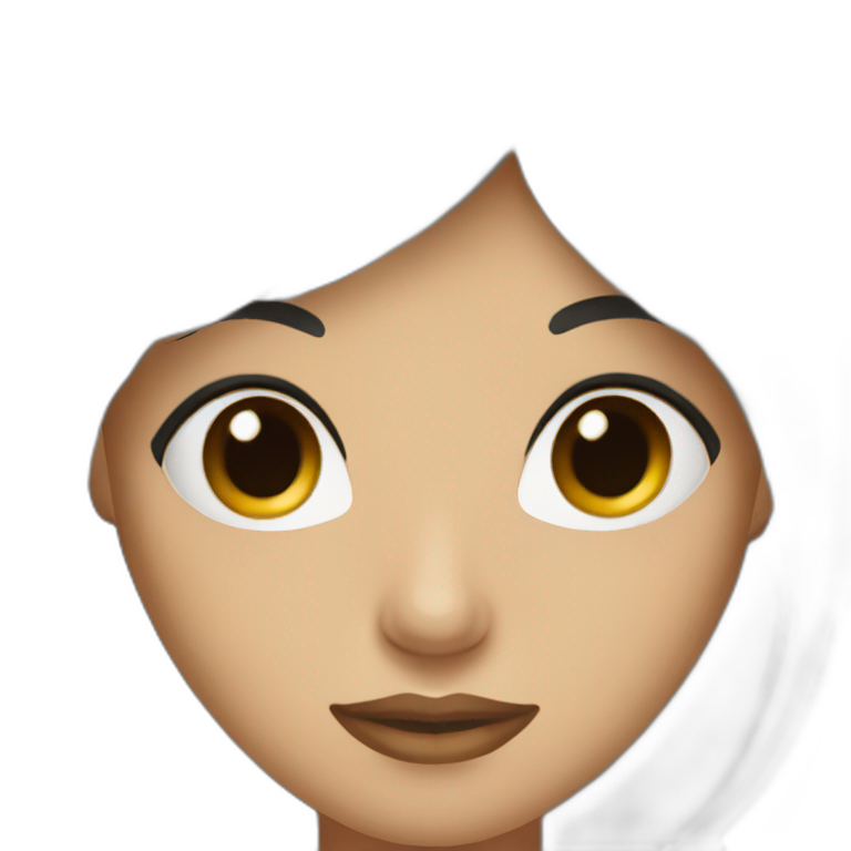 woman-with-long-black-hair-and-straight-bangs emoji