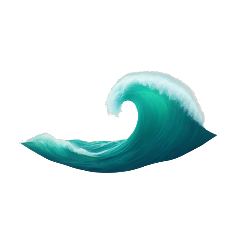 wave emoji