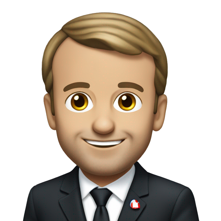 Emmanuel Macron emoji
