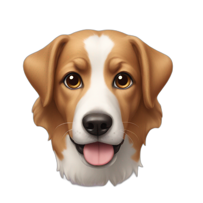a photo of dog emoji