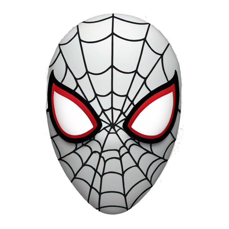 Spider-Man mask emoji