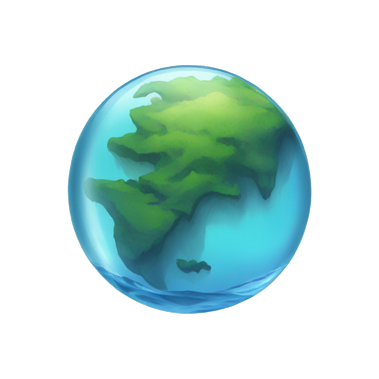 water sphere emoji