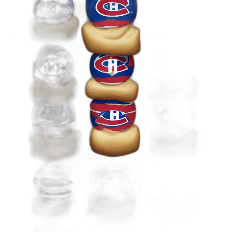 Canadiens Montréal Logo Realistic emoji