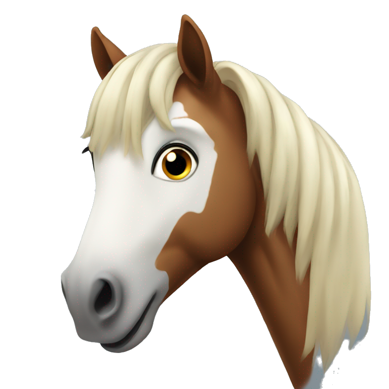 amazed horse emoji