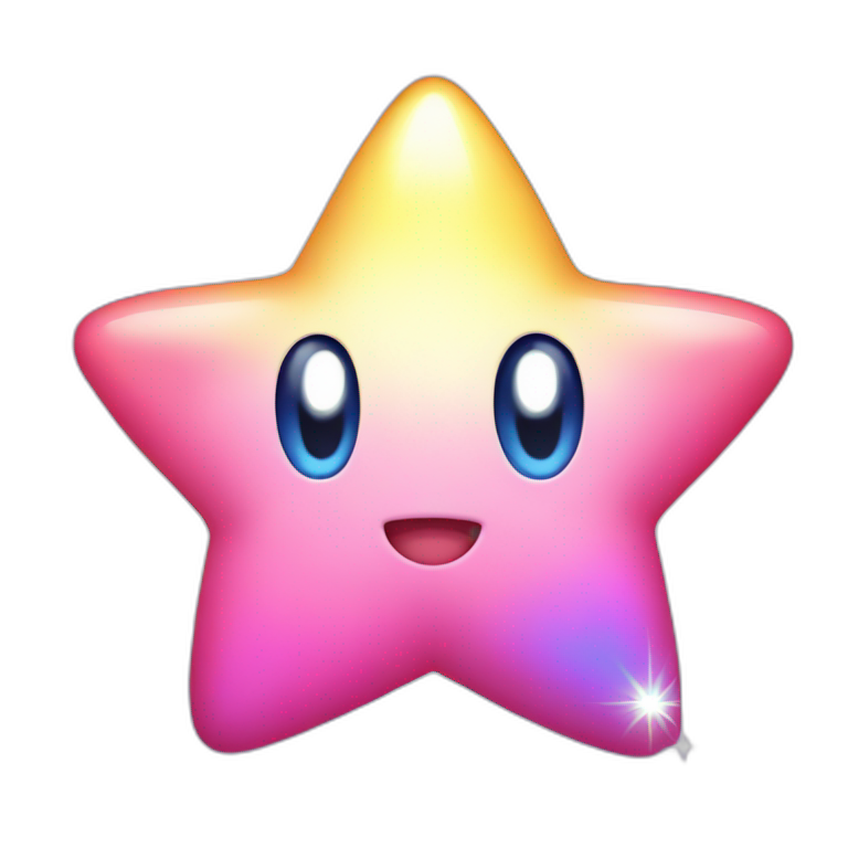 prismatic star kirby emoji