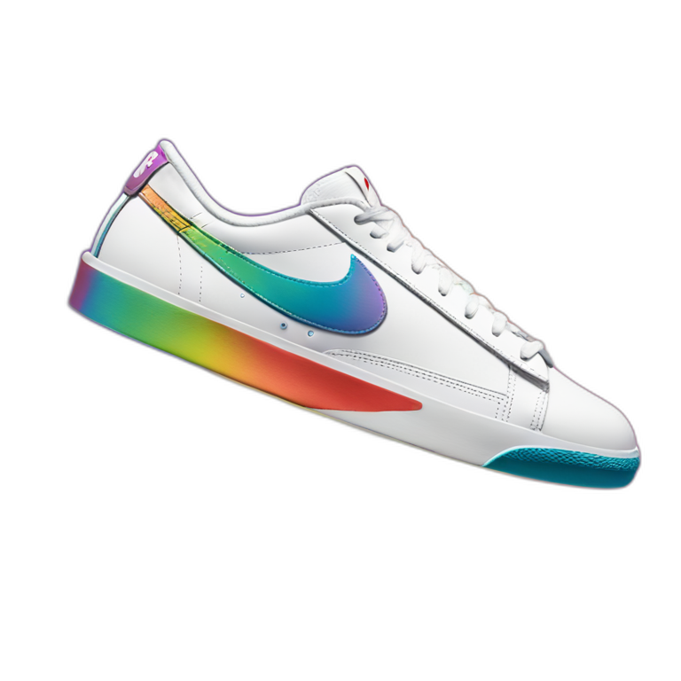 Nike blazer rainbow hotsell