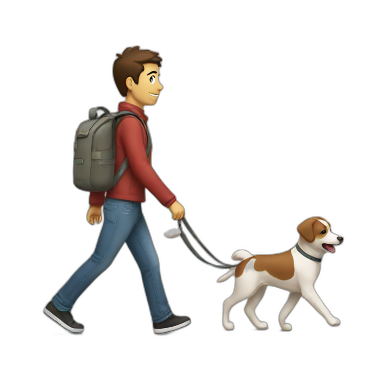 Walking emoji