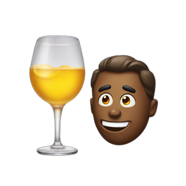 tipsy emoji face emoji