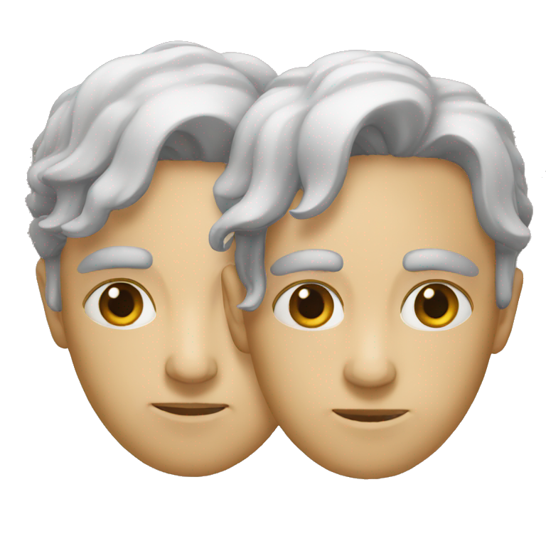 double-headed emoji