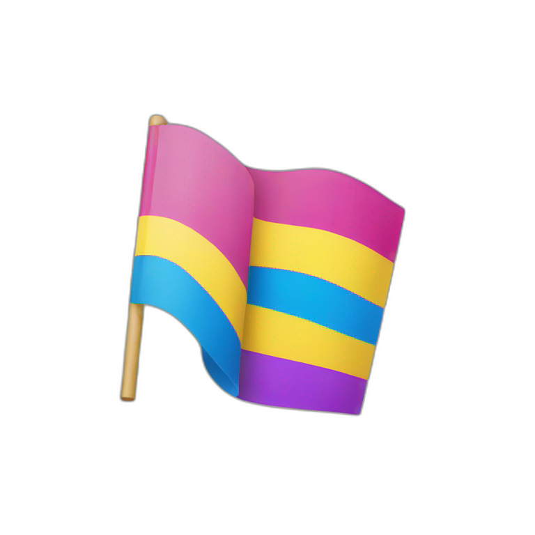 pansexual lgbt flag emoji