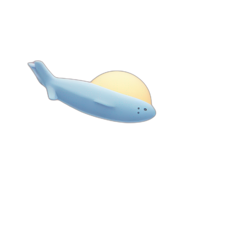 Plain in the sky emoji