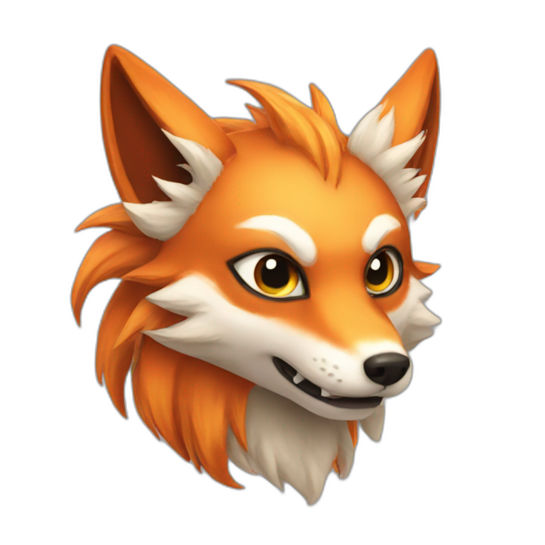 nine tails fox emoji