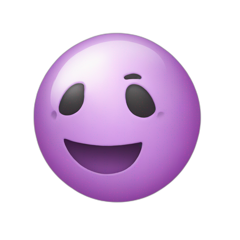 glossy sphere emoji
