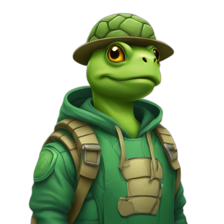 turtle swag emoji