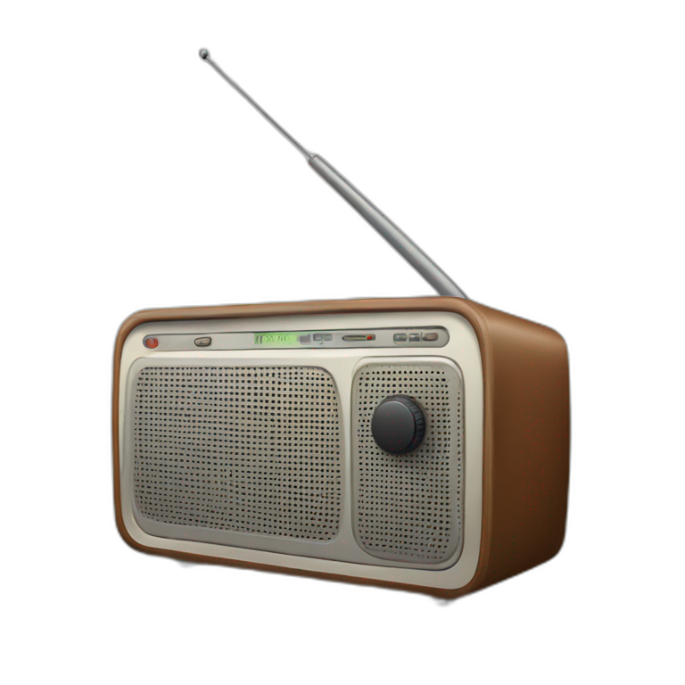 wireless fm radio emoji