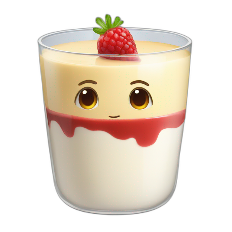 Panna cotta emoji