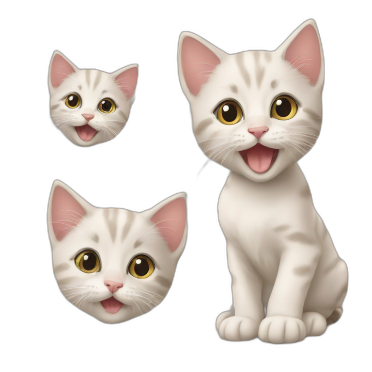 Kittens emoji