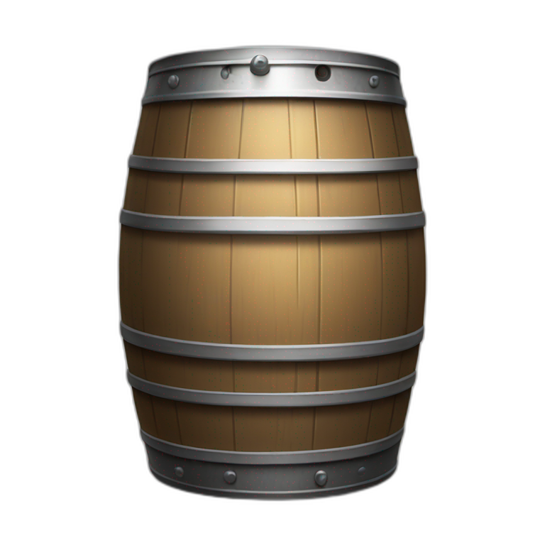 keg of beer tapped emoji