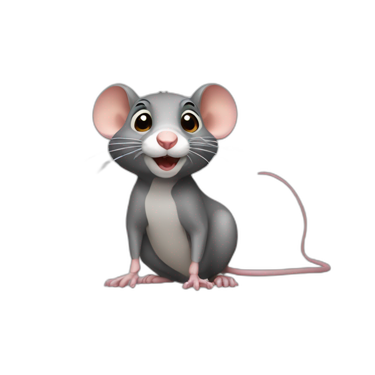 animated rat emoji
