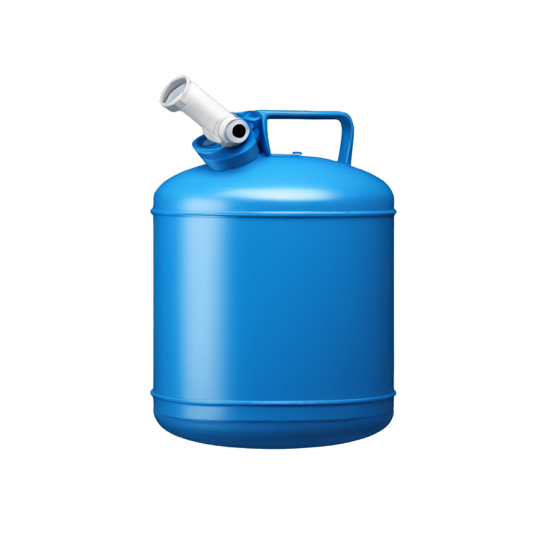 blue gas canister emoji