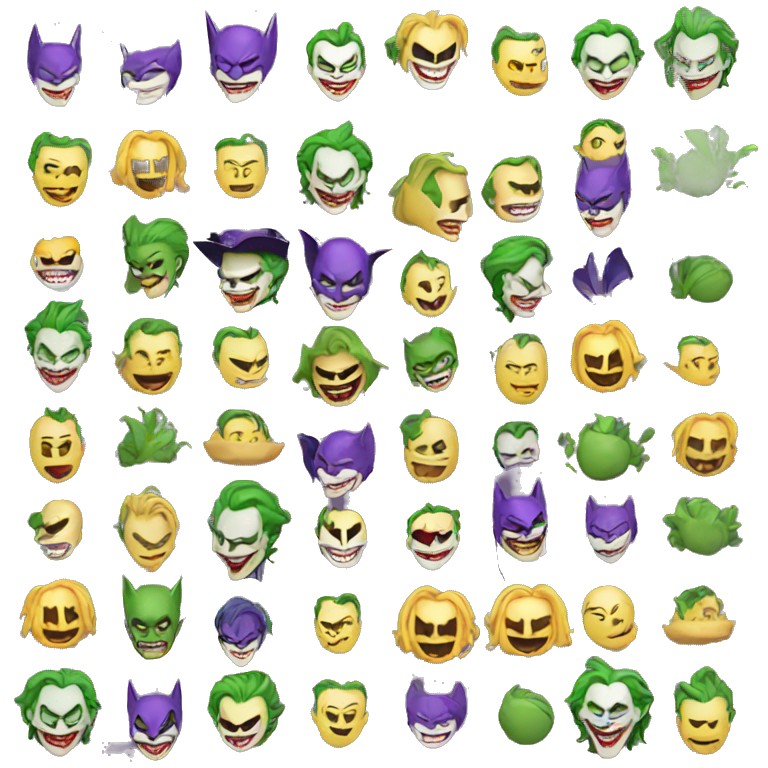 Joker batman emoji