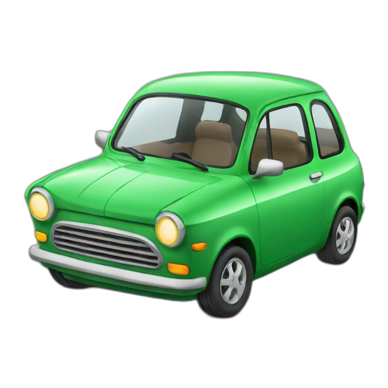 Green car emoji