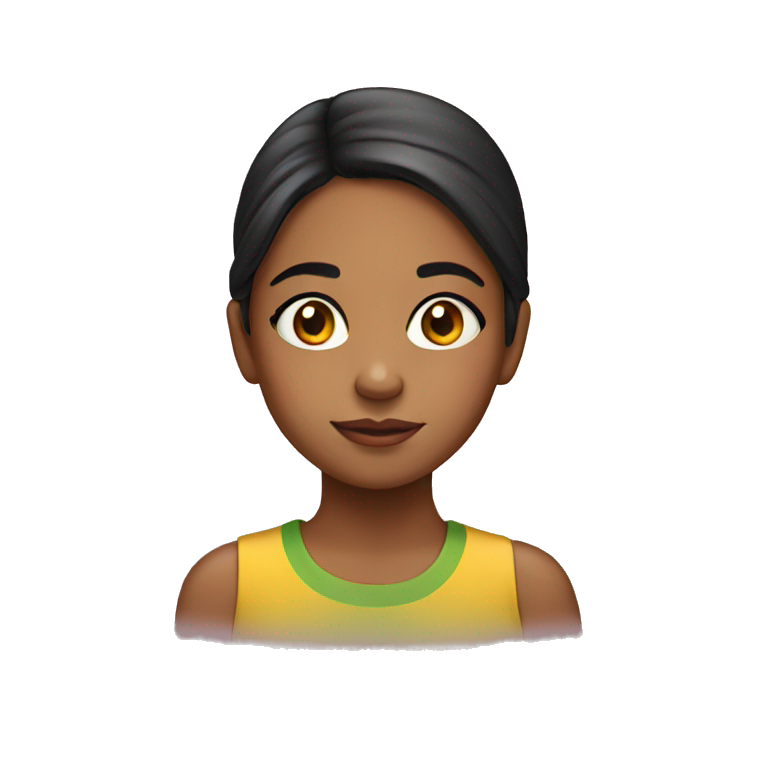 Young girl Venezuelan  emoji