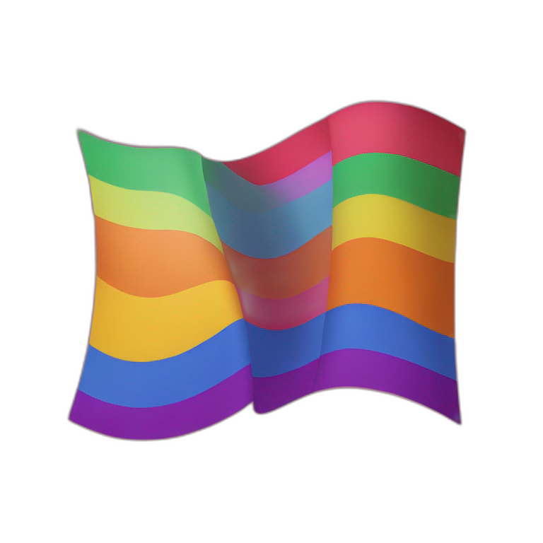 lesbian pride flag emoji