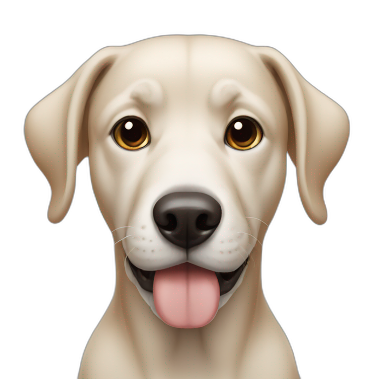 dog-without-nose emoji