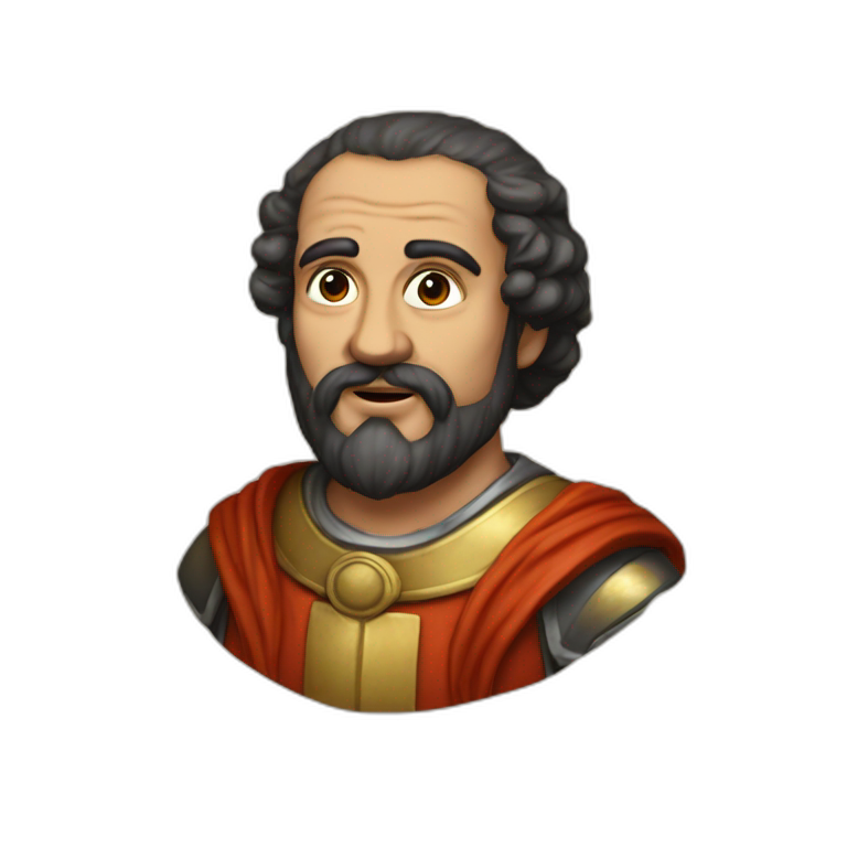 Flavius Belisarius at age 30 emoji