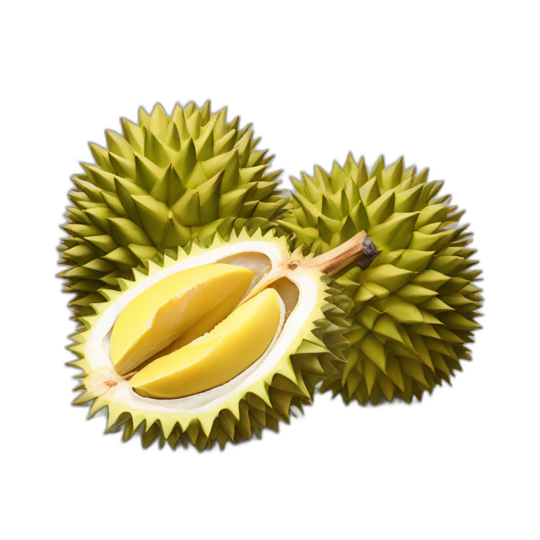 Durian fruit emoji