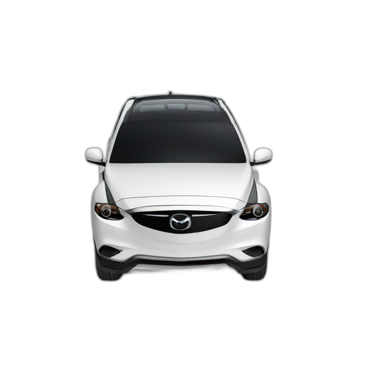 Mazda cx9 white emoji