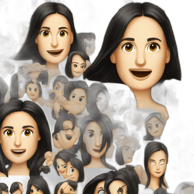 Demi Moore  emoji