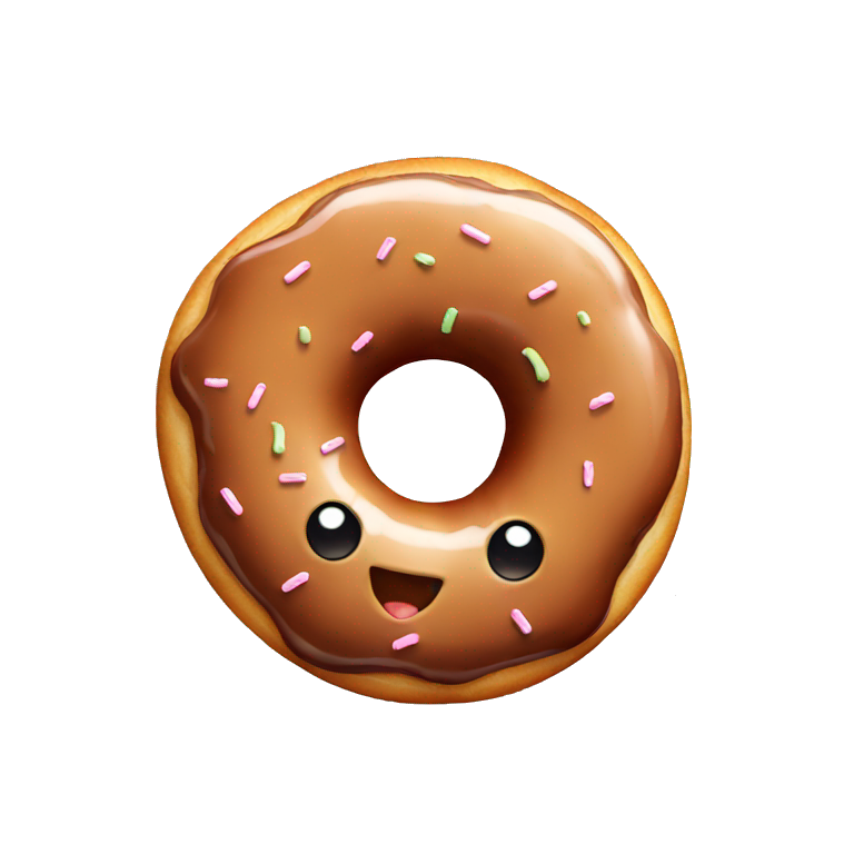 cinnamon donut emoji