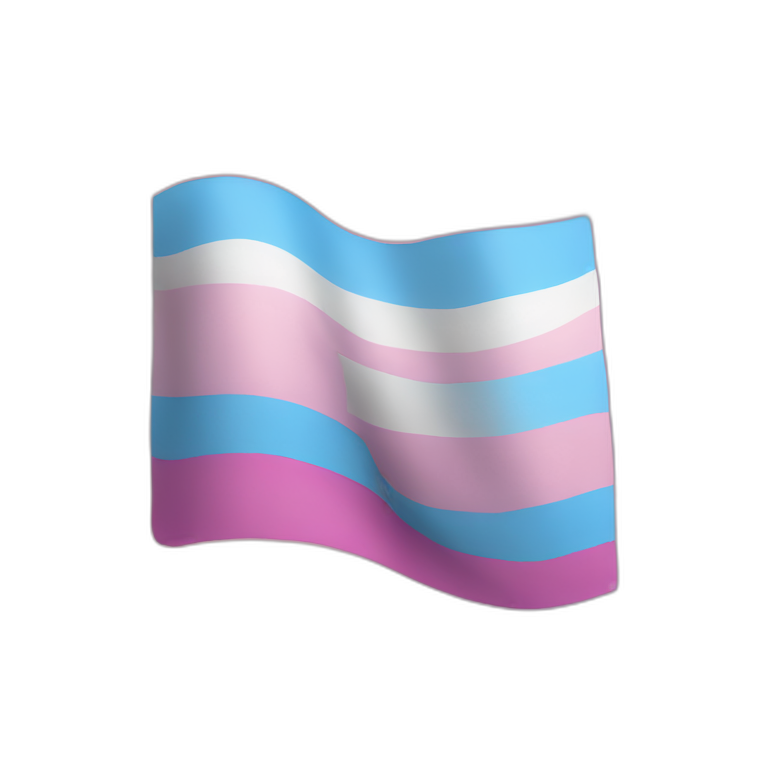 trans flag emoji