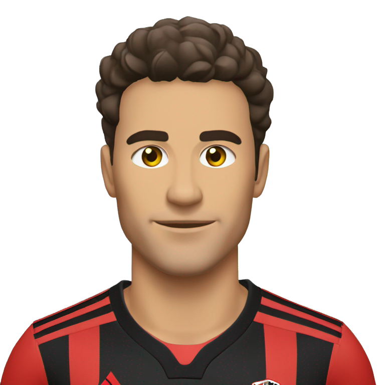 Símbolo do time do Flamengo emoji