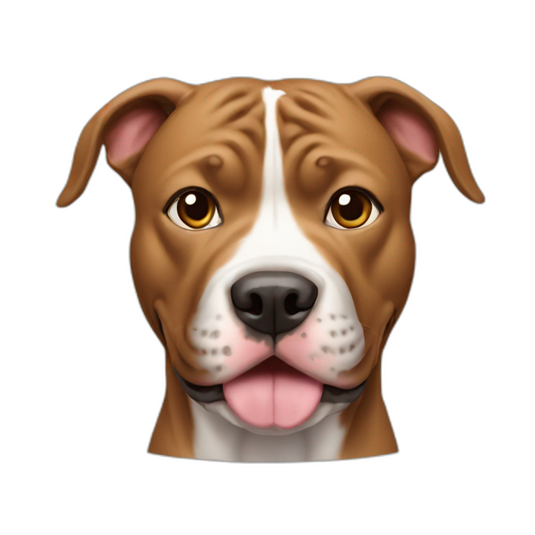 Pitbull Dog emoji