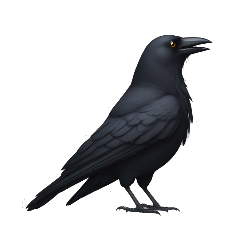 crow emoji