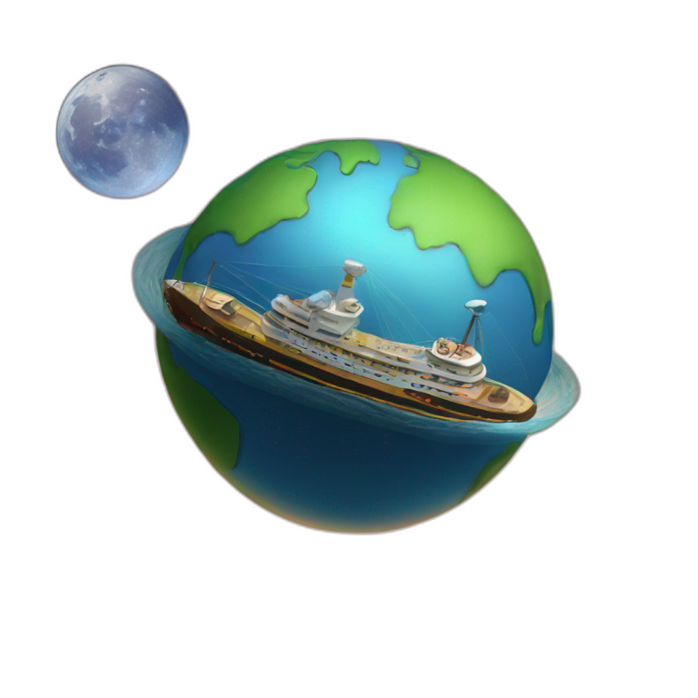 Planète voyage emoji