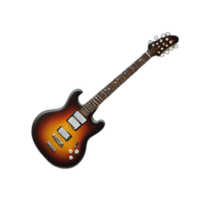 Guitar by Brian May emoji