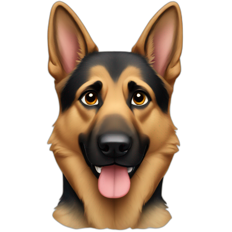 German Shepherd emoji