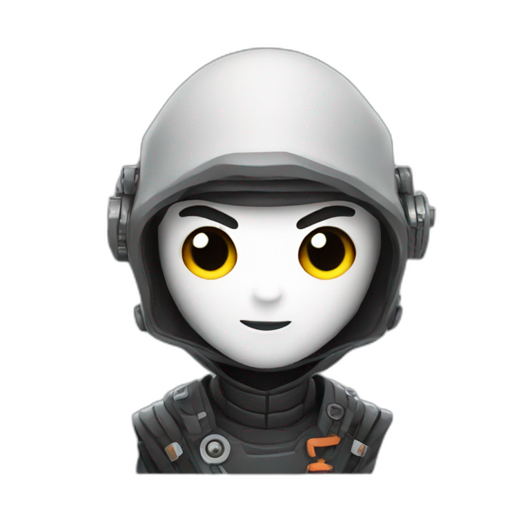 Ninja with robots  emoji