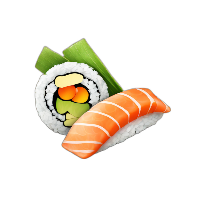 Money woth sushi emoji